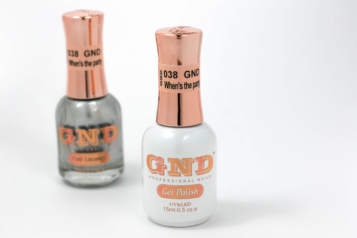 Gel Polish - 038 When's The Party
