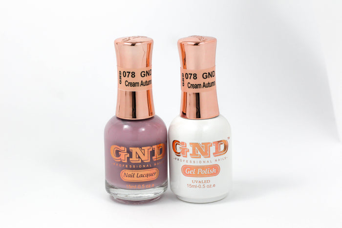 Gel & Lacquer Polish Set - 078 Cream Autumn