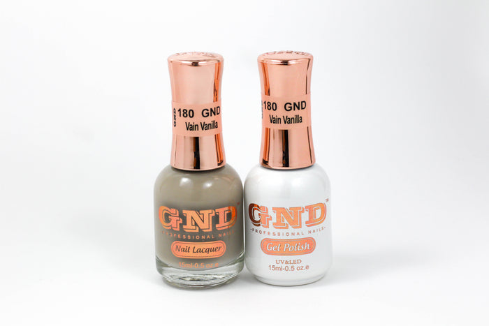 Gel & Lacquer Polish Set - 180 Vain Vanilla