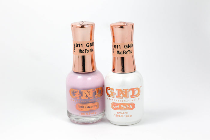 Gel & Lacquer Polish Set - 011 Mad For You