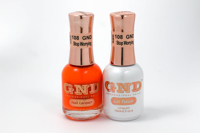 Gel & Lacquer Polish Set - 108 Stop Worrying