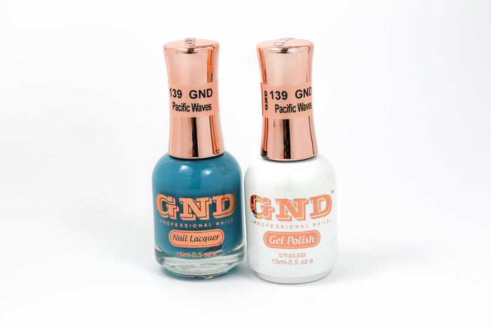 Gel & Lacquer Polish Set - 139 Pacific Waves