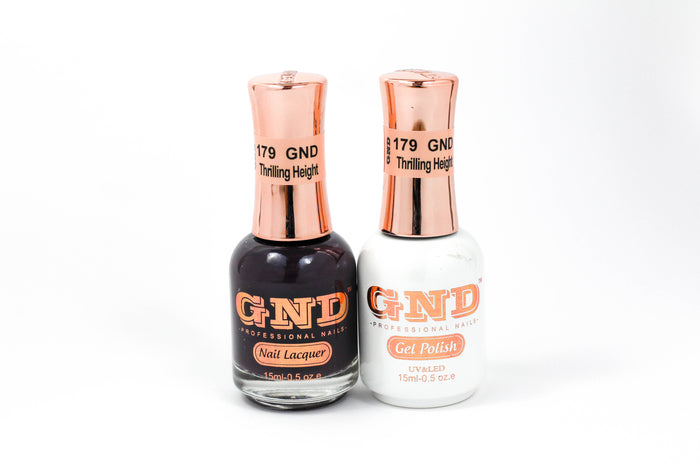 Gel & Lacquer Polish Set - 179 Thrilling Height
